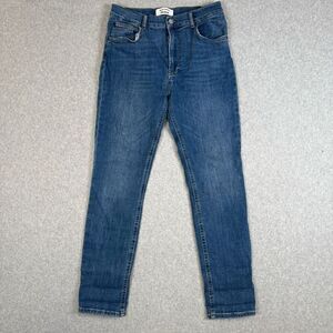Reformation Womens Size 29 Denim Skinny Jeans Blue Pockets Zip Fly Mid Rise